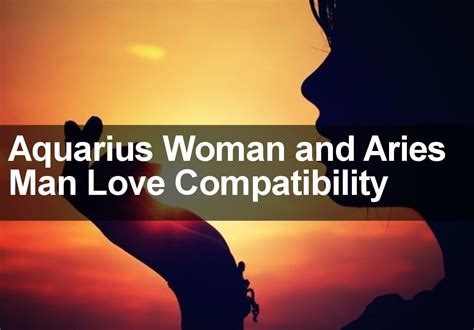 aries man and aquarius woman compatibility